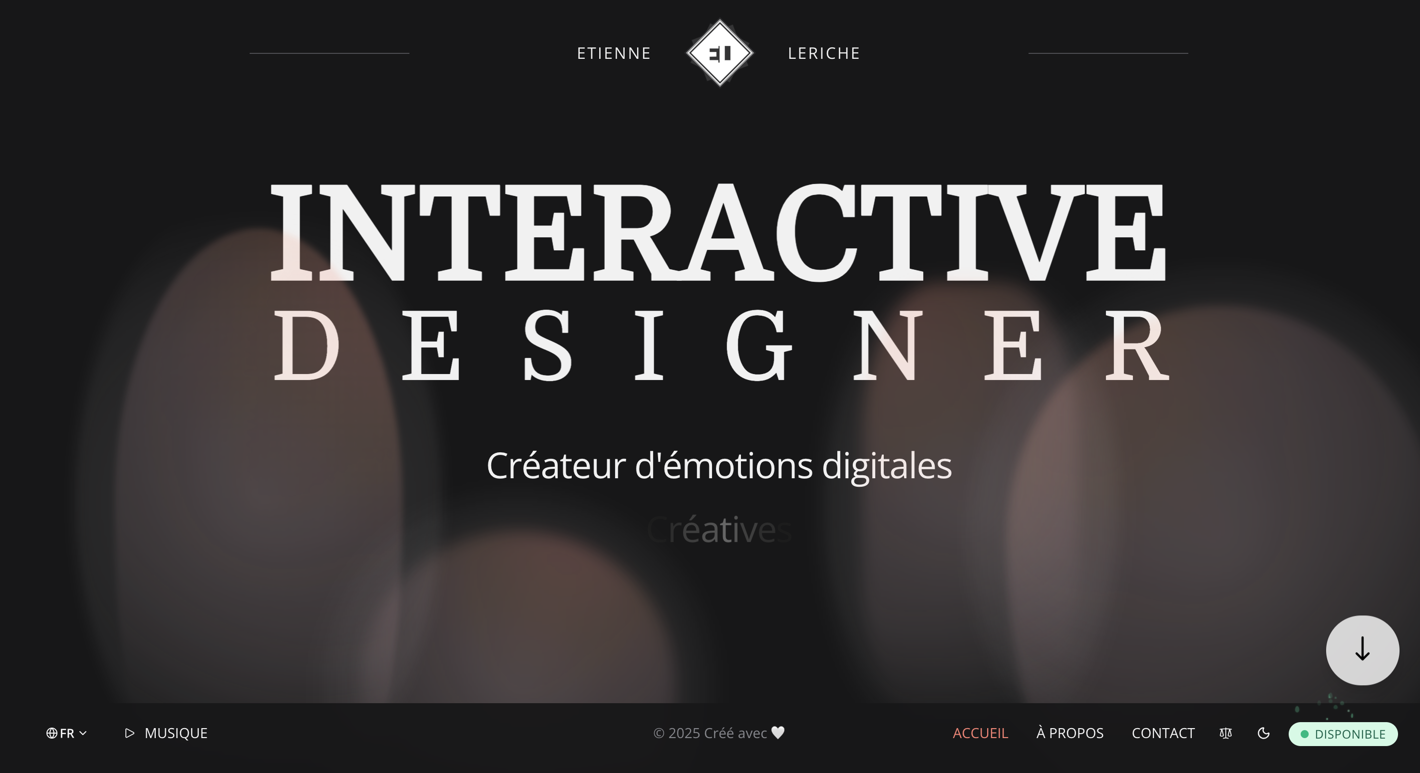 Website Screenshot Etienne