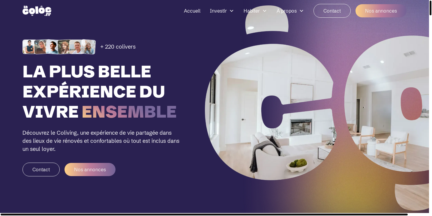 Website Screenshot Lacoloc